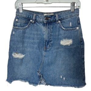 We The Free Skirt Jean size 25 Free People